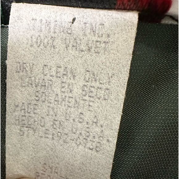 100% velvet vintage jacket from Puccini by timing size small - Picture 3 of 9